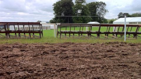 Gatcombe's muddy course