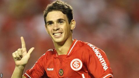 Brazilian midfielder Oscar