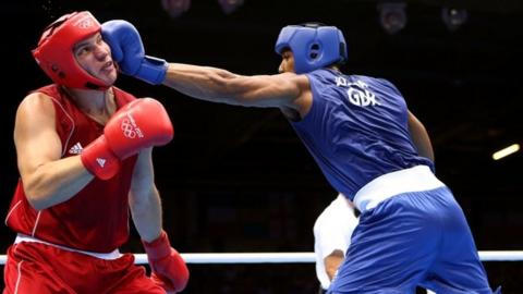 Great Britain's Anthony Joshua