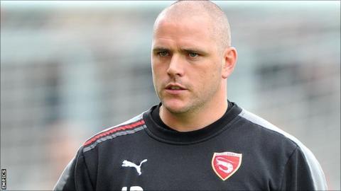 Morecambe manager Jim Bentley