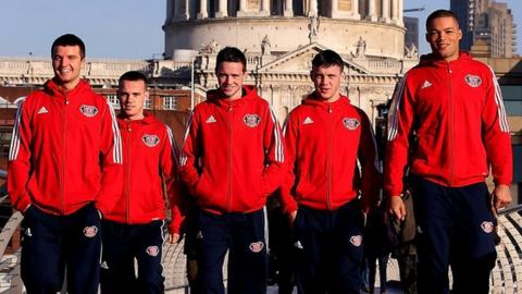 Anthony Fowler, Sean McGoldrick, Josh Taylor, Fred Evans, Joe Joyce