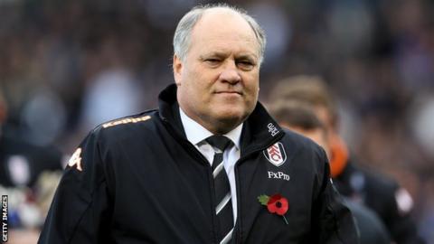 Fulham manager Martin Jol