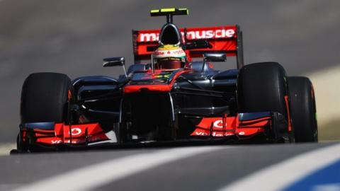 McLaren's Lewis Hamilton