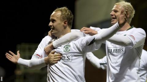 Leigh Griffiths and Ryan McGivern
