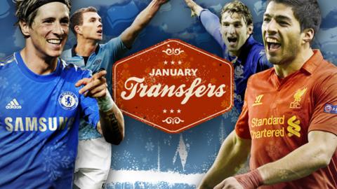 Fernando Torres, Edin Dzeko, Nikica Jelevic and Luis Suarez