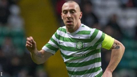 Celtic captain Scott Brown