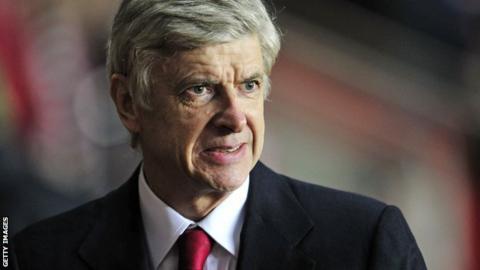 Arsenal manager Arsene Wenger