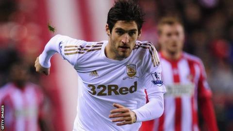 Danny Graham's last game for Swansea