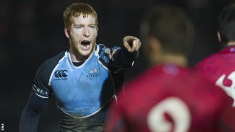 Scotland flanker Rob Harley