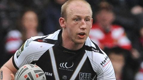 Widnes Vikings full-back Shaun Briscoe