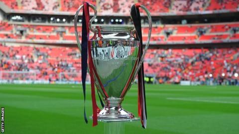 Champions League trophy