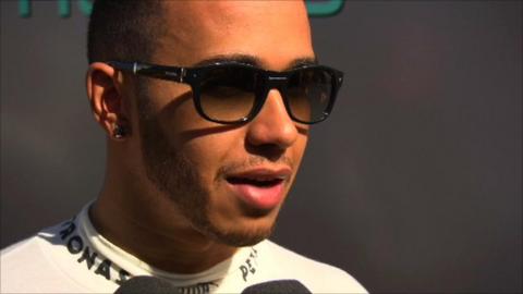 Mercedes F1 driver Lewis Hamilton