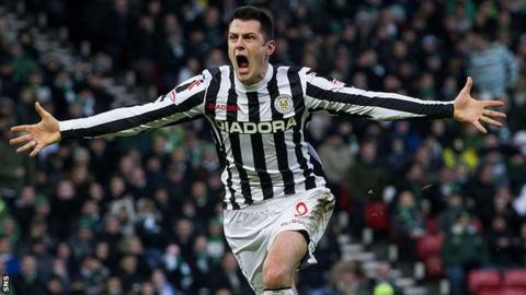 Thompson celebrating