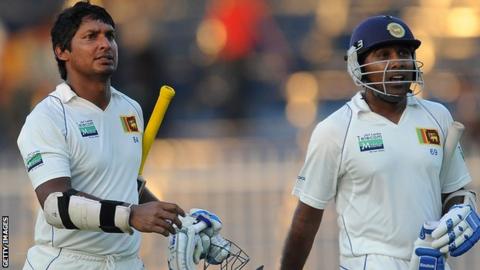 Mahela Jayawardene and Kumar Sangakkara