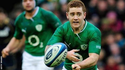 Ireland fly-half Paddy Jackson
