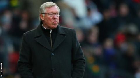 Manchester United manager Sir Alex Ferguson
