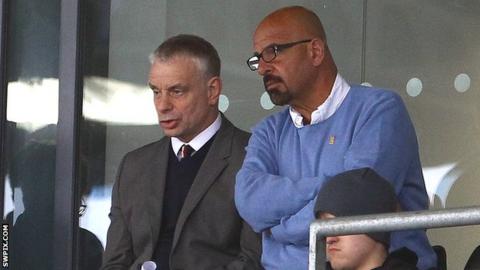 Brian Noble and Dr Marwan Koukash