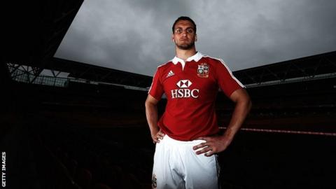 Lions captain Sam Warburton