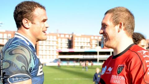 Jamie Roberts and Gethin Jenkins