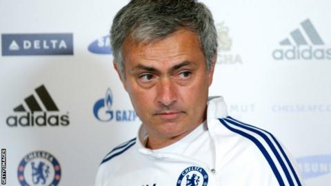 Chelsea manager Jose Mourinho
