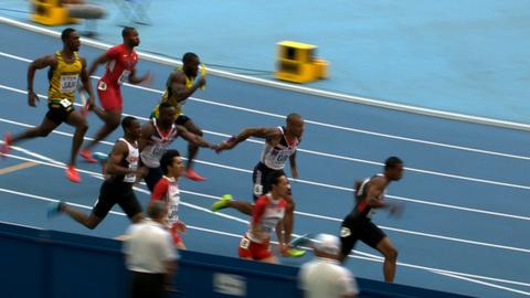 British relay team