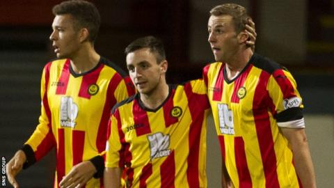 Partick Thistle needed extra-time to see off Cowdenbeath