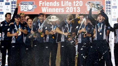 Northamptonshire celebrate