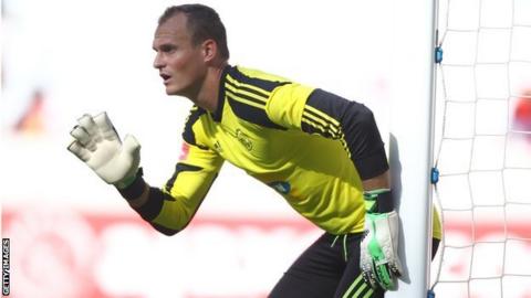 Ajax Cape Town goalkeeper Sean Roberts