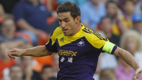 Angel Rangel leads Swansea at Valencia