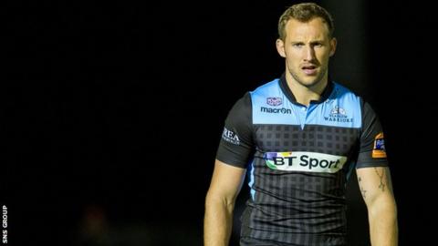 Byron McGuigan scored a first-half try for Glasgow