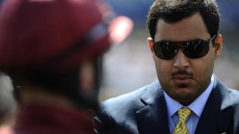 Sheikh <b>Fahad Al Thani</b>, of Qatar Racing - _70511409_70511408