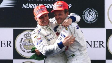 Johnny Herbert Rubens Barrichello