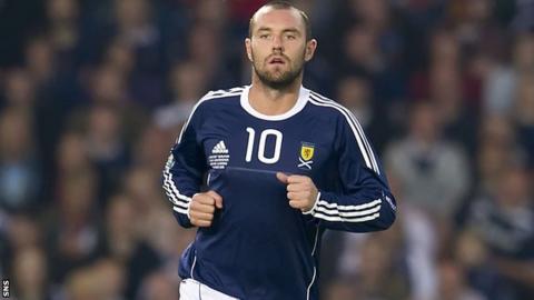Striker Kris Boyd