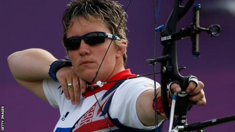 GB Paralympic archer Mel Clarke