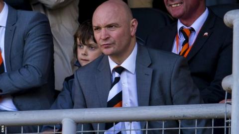Dundee United chairman Stephen Thompson