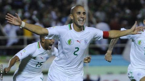 Algeria's Madjid Bougherra