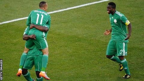 Joseph Yobo and Peter Odemwingie