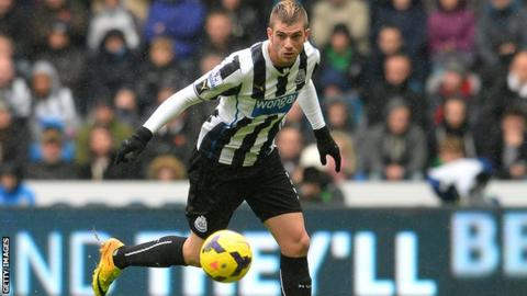 Newcastle defender Davide Santon