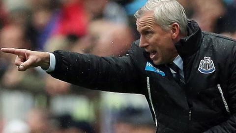 Barclay's Premier League manager of the month for November Alan Pardew