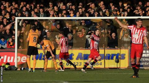 Jamie Murphy celebrates his goal for Sheffield United against Cambridge
