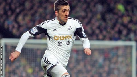Swansea City's Pablo Hernandez
