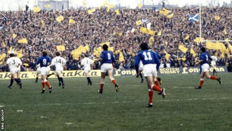 Scotland won the Grand Slam in 1984