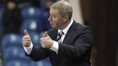Rangers boss Ally McCoist