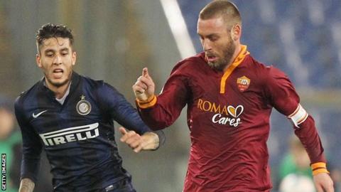 Roma's Daniele De Rossi