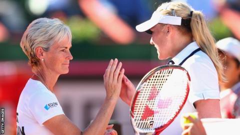 Judy Murray and Elena Baltacha