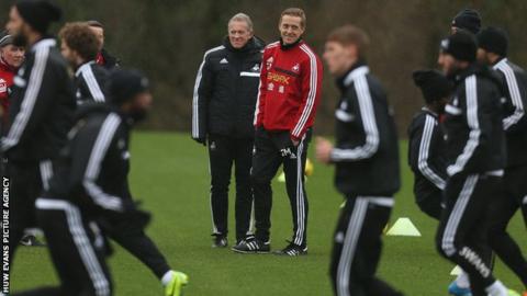 Alan Curtis and Garry Monk