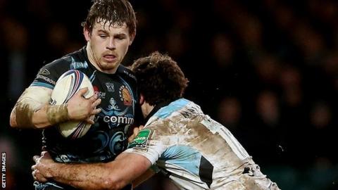 Luke Cowan-Dickie in Heineken Cup action against Glasgow