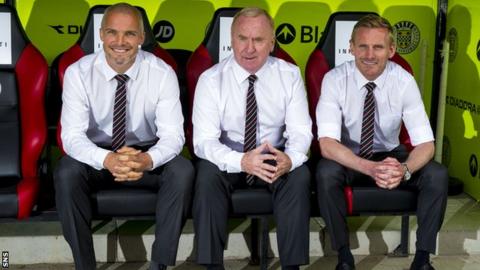 Jim Goodwin, Tommy Craig and Gary Teale