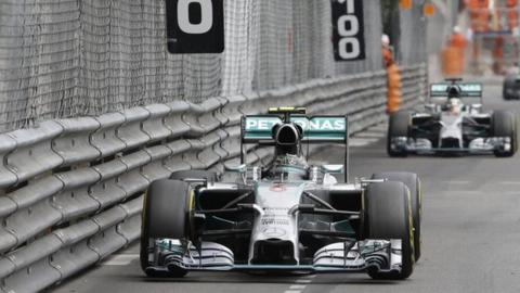 Nico Rosberg wins the Monaco GP