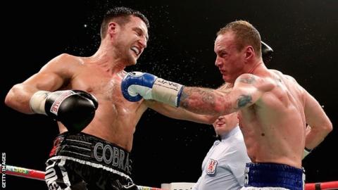 Carl Froch and George Groves